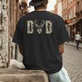 Old School Camo Dad Hunting Camouflage Deer Father's Day Men's Back Print T-Shirt Old School Camo Dad Hunting Camouflage Deer Father's Day Men's Back Print T-Shirt
