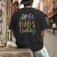 OMG It's My Dad's Birthday Happy Bday Father Tie Dye Small Men's Back Print T-Shirt