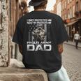 I Once Protected Him Now He Protects Me Proud Army Dad Men's Back Print T-Shirt
