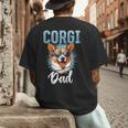 Pembroke Welsh Corgi Corgi Dad Men's Back Print T-Shirt