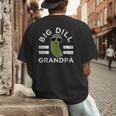 Pickle Pun Big Dill Grandpa Dad Joke Grandfather Humor Men's Back Print T-Shirt Pickle Pun Big Dill Grandpa Dad Joke Grandfather Humor Men's Back Print T-Shirt