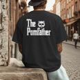The PomFather Pomeranian Dog Dad Shirt Men Men's Back Print T-Shirt