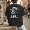 Promoted To Daddy Est 2026 Soon To Be Daddy 2026 Men's Back Print T-Shirt