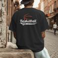 Proud Basketball Dad T-Shirt Men's Back Print T-Shirt