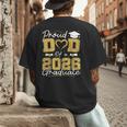Proud Dad Of A 2026 Graduate Senior 2026 Grad Family Men's Back Print T-Shirt