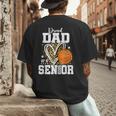 Proud Dad Of A 2026 Senior Basketball Graduation Leopard Men's Back Print T-Shirt Proud Dad Of A 2026 Senior Basketball Graduation Leopard Men's Back Print T-Shirt