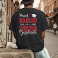 Proud Dad Of a Class Of 2026 Graduate For Graduation Men's Back Print T-Shirt