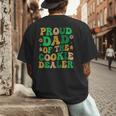Proud Dad Of a Cookie Dealer Scout Troop Cookie Dealer Girls Men's Back Print T-Shirt