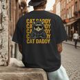 Retro Cat Daddy Style Animal For Men Women Kid Boy Girl Men's Back Print T-Shirt