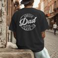 Senior 2026 Graduate Proud Dad Class Of 2026 Dad Senior Men Men's Back Print T-Shirt