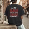 Senior Dad 2026 Graduation Proud Dad Of a 2026 Graduate Men's Back Print T-Shirt