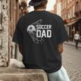 Soccer DAD Football Futbol Parents Goal Men's Back Print T-Shirt