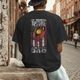 Softball Dad My Favorite Softball Player Calls Me Dad Men's Back Print T-Shirt