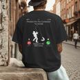 Sorry Missed Call Fisher Dad In Spanish Men's Back Print T-Shirt Sorry Missed Call Fisher Dad In Spanish Men's Back Print T-Shirt