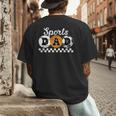 Sports Dad Proud Sports Father Sport Dad Men's Back Print T-Shirt