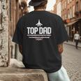 Top Gun Father's Day Top Dad Men's Back Print T-Shirt Top Gun Father's Day Top Dad Men's Back Print T-Shirt