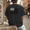 Uno 1st Birthday Dad Men's Back Print T-Shirt