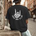 Vintage Dead Dad Club Matching 2 Sides Fathers Day Men's Back Print T-Shirt Vintage Dead Dad Club Matching 2 Sides Fathers Day Men's Back Print T-Shirt