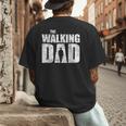 The Walking Dad Father Man Dead Retro Vintage Men Fun Men's Back Print T-Shirt