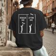 Weightlifting Workout Fitness Father Gym I Lifting Dad Men's Back Print T-Shirt