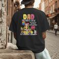 The Wheels On The Bus Dad Birthday Crew Party Toddler Kids Men's Back Print T-Shirt