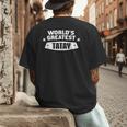 World's Greatest Tatay Shirt Filipino Dad Men's Back Print T-Shirt World's Greatest Tatay Shirt Filipino Dad Men's Back Print T-Shirt
