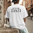 Bank Of Dad Closed Father's Day Men's Back Print T-Shirt