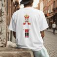 Cool Dad Nutcracker Christmas Family Matching Pajama Men's Back Print T-Shirt