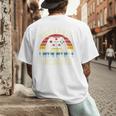 Cute Vintage Dad Level Unlocked Funny Gamer New Daddy Father Men's Back Print T-Shirt Cute Vintage Dad Level Unlocked Funny Gamer New Daddy Father Men's Back Print T-Shirt