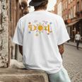 Dad Of The Birthday First Trip Around The Sun Bday Boy Men's Back Print T-Shirt