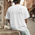 The Dogfather For Dog Dad For Men Men's Back Print T-Shirt
