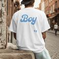 Expecting Dad Of Boy Est 2026 Father's Day Son-Dad To Be Men Men's Back Print T-Shirt Expecting Dad Of Boy Est 2026 Father's Day Son-Dad To Be Men Men's Back Print T-Shirt