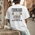 Fishing Tuna Bass Rod Fisherman Cool Dad Quote Men's Back Print T-Shirt