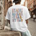 Funny Auntie My Aunt Is Definitely Cooler Than My Dad Men's Back Print T-Shirt