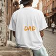 Gymnastics Dad For Gymnastic Father Parents Men's Back Print T-Shirt