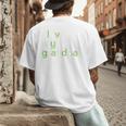 I Love My Grandpa Shirt For Boys Dad Papa Fathers Day Tee Men's Back Print T-Shirt