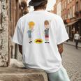 MTV Beavis And Butthead This Dad Rocks Men's Back Print T-Shirt