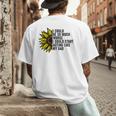 I Could Be So Much Worse I Could Start Acting Like My Dad Men's Back Print T-Shirt I Could Be So Much Worse I Could Start Acting Like My Dad Men's Back Print T-Shirt