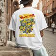 Transformers Father's Day Bumblebee My Dad Is Brave Men's Back Print T-Shirt