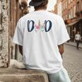 Unicorn Dad Birthday Shirt Matching Family Party Tee T-Shirt Men's Back Print T-Shirt Unicorn Dad Birthday Shirt Matching Family Party Tee T-Shirt Men's Back Print T-Shirt