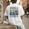 Vintage Doodle Dad Aussie Doodle & Goldendoodle Men's Back Print T-Shirt Vintage Doodle Dad Aussie Doodle & Goldendoodle Men's Back Print T-Shirt