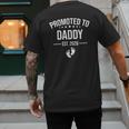 1st Time Dad EST 2026 New Dad New First Fathers Day Men's Back Print T-Shirt