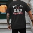 2nd Second Time Dad It's a Girl Gender Reveal Dad Of 2 Kids Men's Back Print T-Shirt