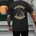 50th Birthday Vintage Motorcycle For Biker Dad Men's Back Print T-Shirt