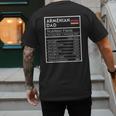 Armenian Dad Nutrition Facts National Pride For Dad Men's Back Print T-Shirt