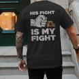 Autism Awareness Mom Dad Parents Autistic Kids Awareness Small Men's Back Print T-Shirt Autism Awareness Mom Dad Parents Autistic Kids Awareness Small Men's Back Print T-Shirt