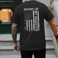 ON Back Awesome Like My Daughter Men Fathers Day Dad Men's Back Print T-Shirt ON Back Awesome Like My Daughter Men Fathers Day Dad Men's Back Print T-Shirt
