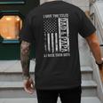 ON Back I Have Two Titles Dad Papa Fathers Day Grandpa Papa Men's Back Print T-Shirt ON Back I Have Two Titles Dad Papa Fathers Day Grandpa Papa Men's Back Print T-Shirt