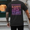 Baddie With A Dead Daddy Dead Dad Club Baddie On Back Men's Back Print T-Shirt Baddie With A Dead Daddy Dead Dad Club Baddie On Back Men's Back Print T-Shirt