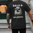 Bald & Majestic Sexy Bald Guy Dad Men's Back Print T-Shirt Bald & Majestic Sexy Bald Guy Dad Men's Back Print T-Shirt